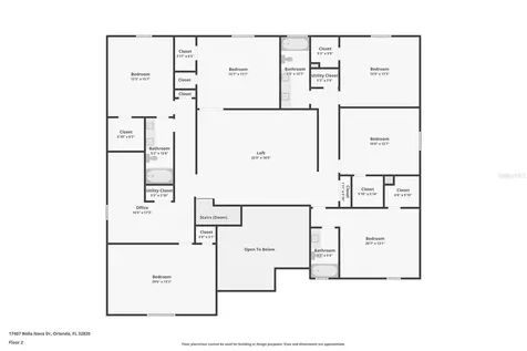 17407 Bella Nova Drive Orlando FL 32820