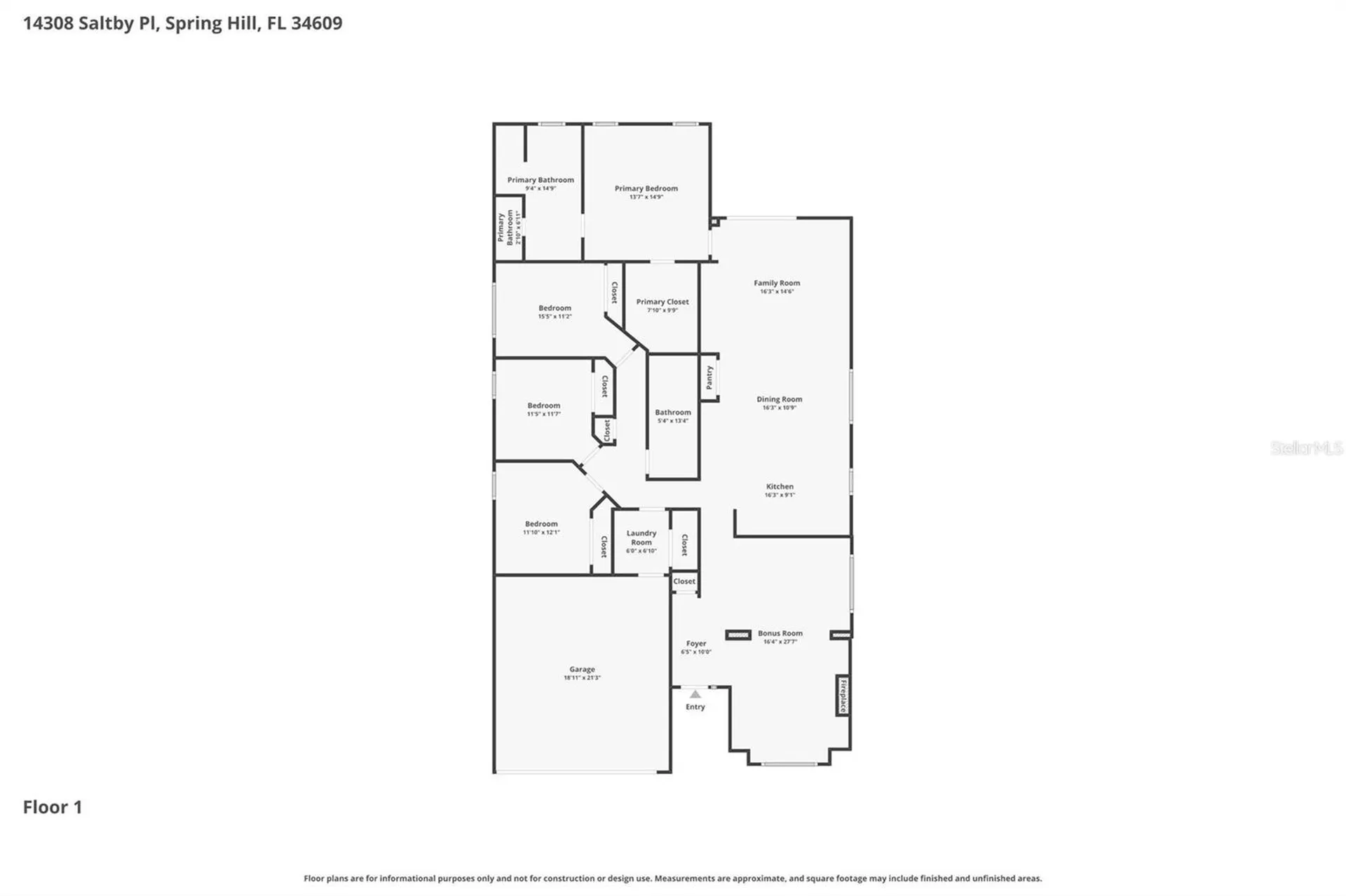 14308 Saltby Place Spring Hill FL 34609