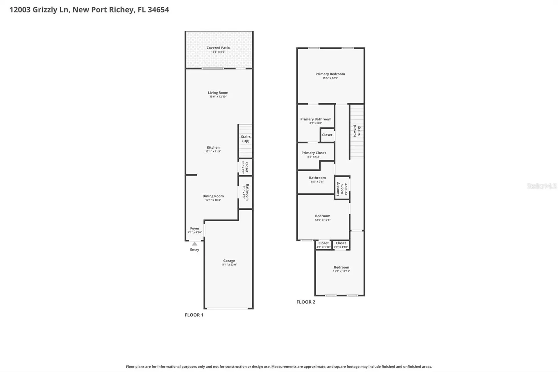12003 Grizzly Lane New Port Richey FL 34654