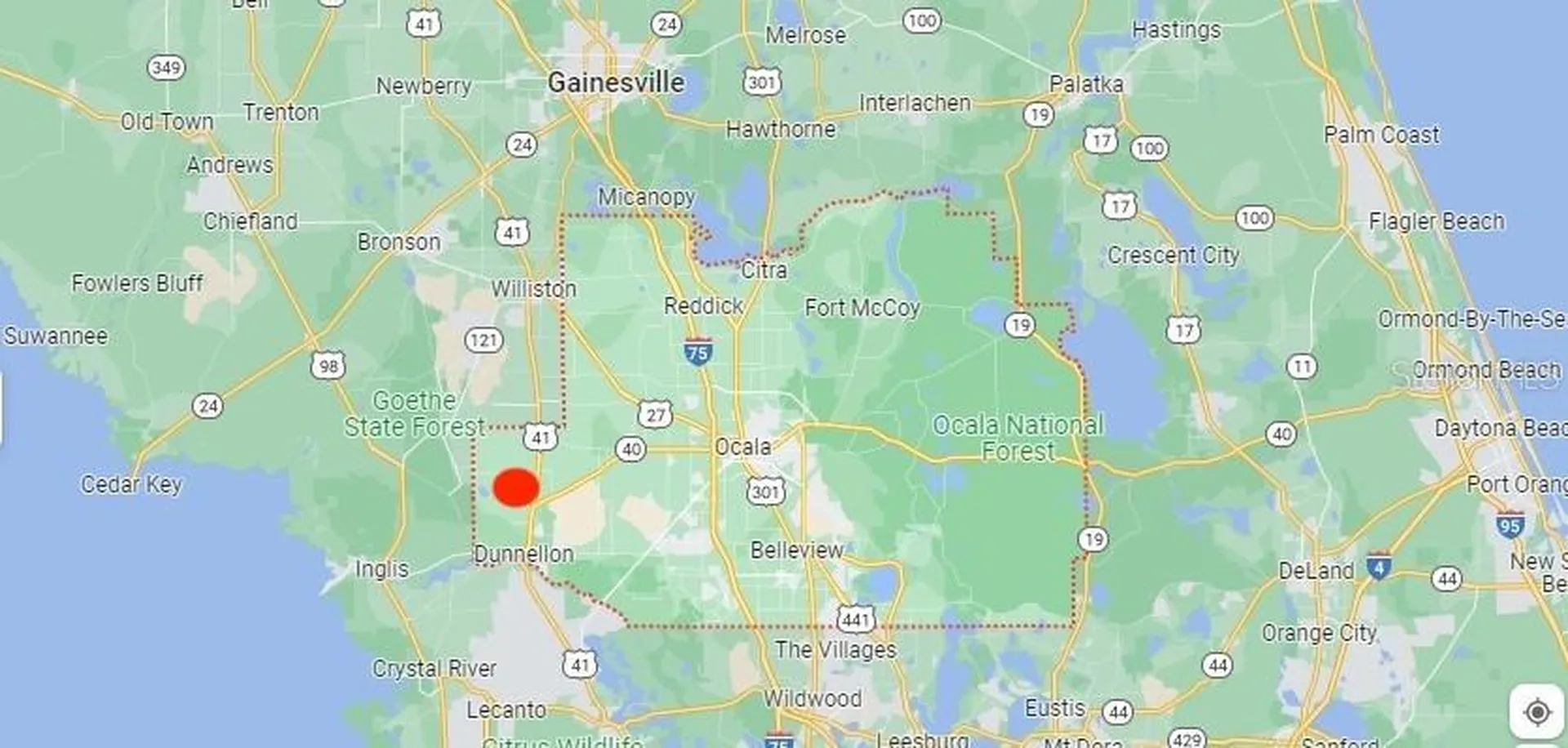 SW Beach Boulevard Dunnellon FL 34431
