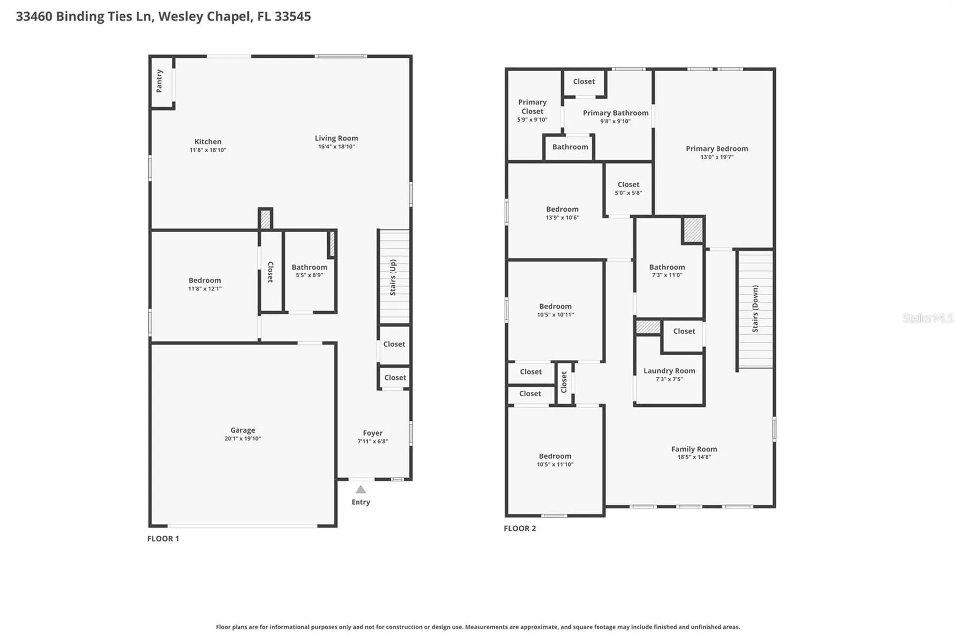 33460 Binding Ties Lane Wesley Chapel FL 33545