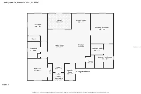150 Baytree Drive Rotonda West FL 33947