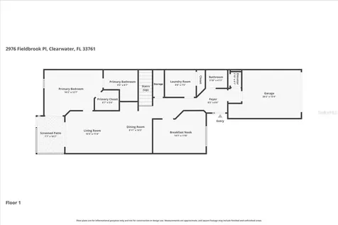 2976 Fieldbrook Place Clearwater FL 33761