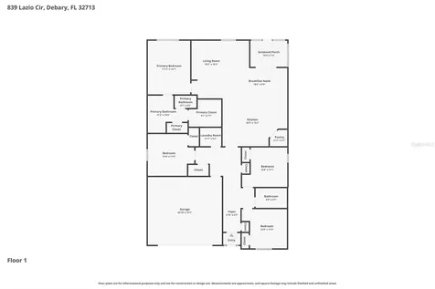 839 Lazio Circle Debary FL 32713
