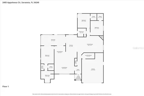 2405 Appaloosa Circle Sarasota FL 34240