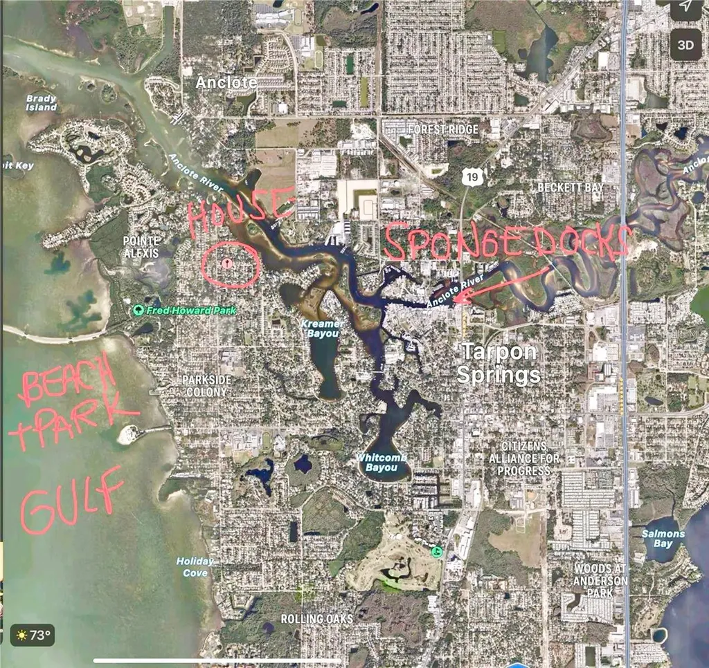 1334 Belcher Drive Tarpon Springs FL 34689