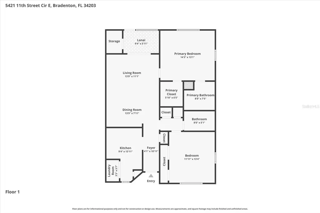 5421 11th Street Circle E Bradenton FL 34203