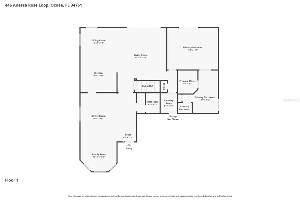 446 Anessa Rose Loop Ocoee FL 34761