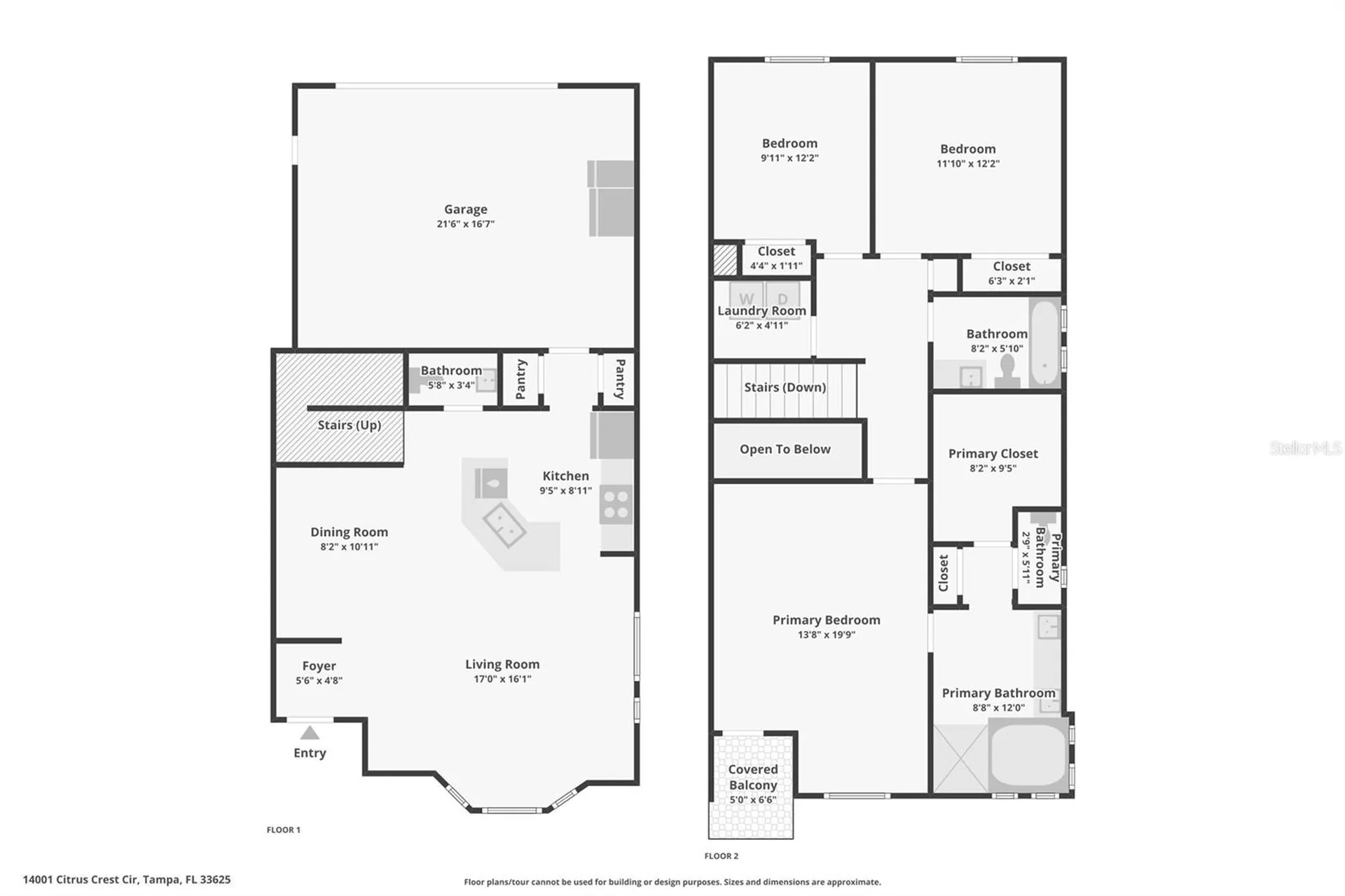 14001 Citrus Crest Circle Tampa FL 33625