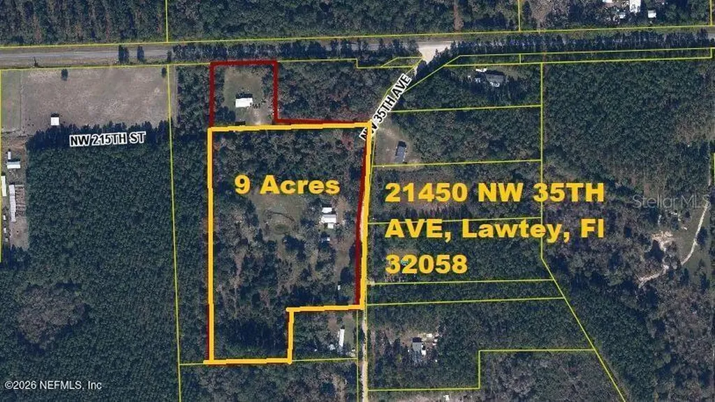 21450 NW 35th Avenue Lawtey FL 32058