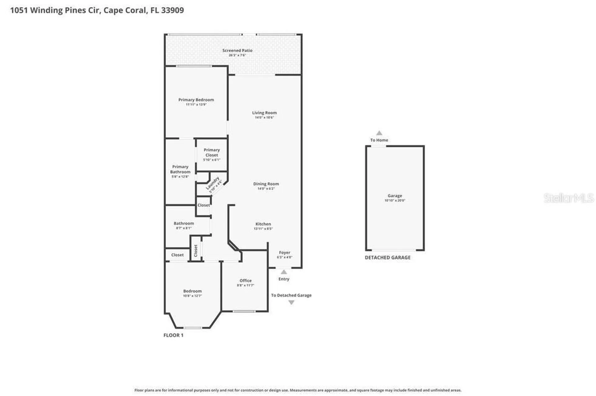 1051 Winding Pines Circle Cape Coral FL 33909