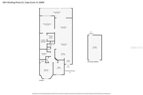 1051 Winding Pines Circle Cape Coral FL 33909