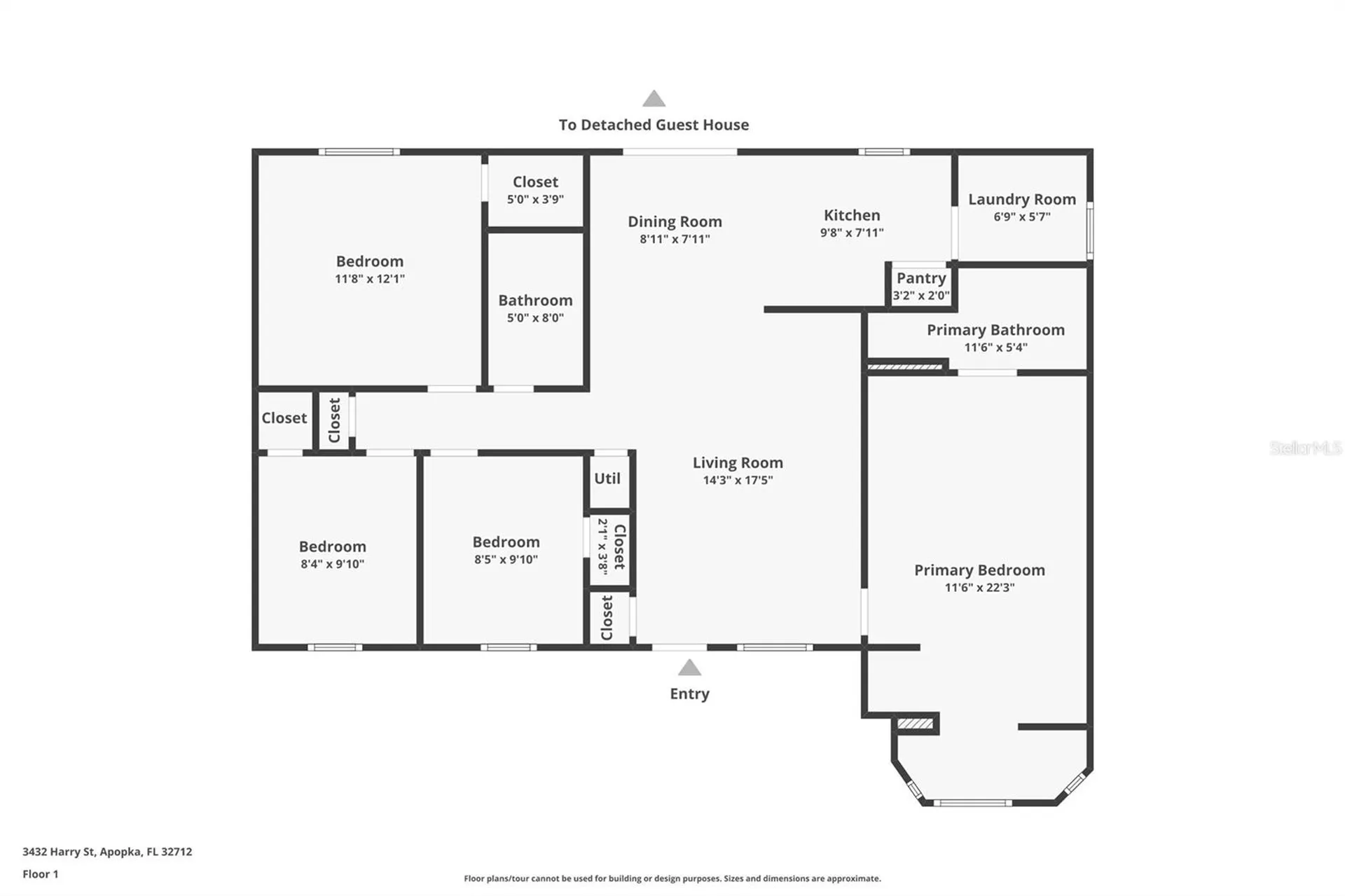 3432 Harry Street Apopka FL 32712