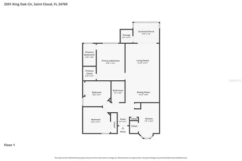 2501 King Oak Circle St Cloud FL 34769