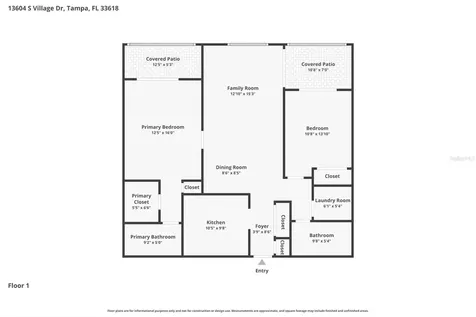 13604 S Village Drive Tampa FL 33618