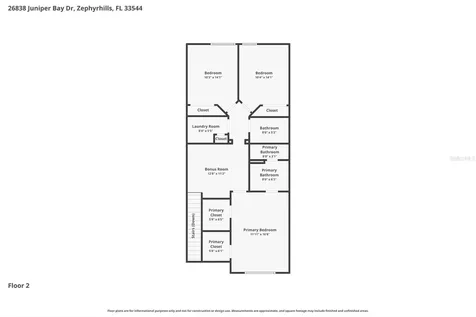 26838 Juniper Bay Drive Wesley Chapel FL 33544