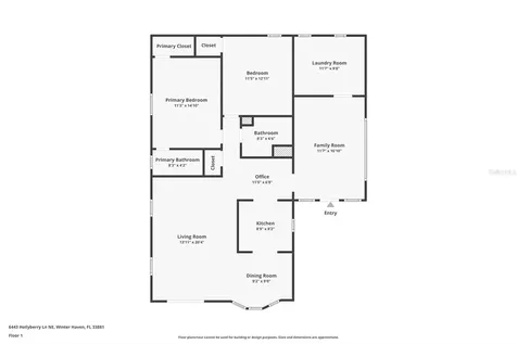 6443 Hollyberry Lane NE Winter Haven FL 33881