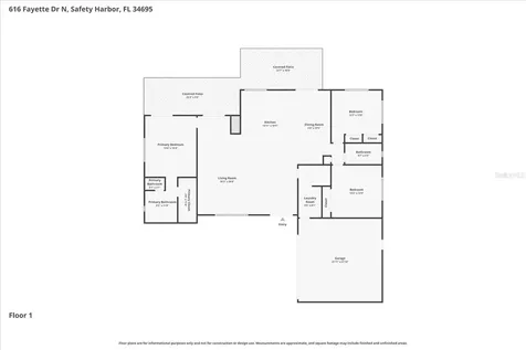 616 Fayette Drive N Safety Harbor FL 34695