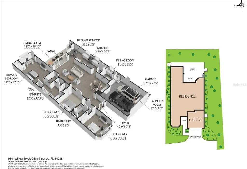 9144 Willow Brook Drive Sarasota FL 34238