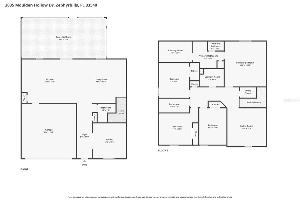 3035 Moulden Hollow Drive Zephyrhills FL 33540