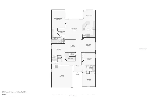 2708 Valencia Grove Drive Valrico FL 33596