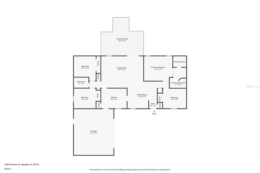 1335 Yvonne Street Apopka FL 32712