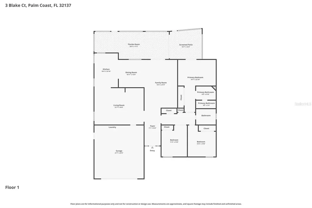 3 Blake Court Palm Coast FL 32137