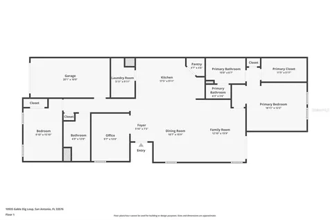 10935 Gable Dig Loop San Antonio FL 33576