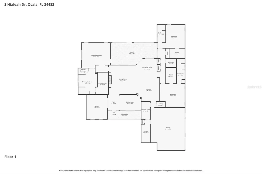 3 Hialeah Drive Ocala FL 34482