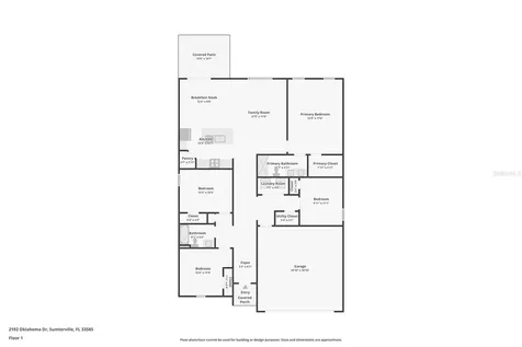 2192 Oklahoma Drive Sumterville FL 33585