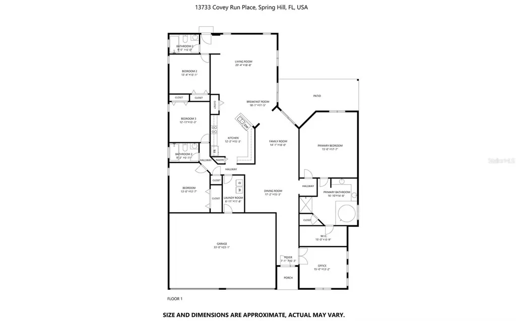 13733 Covey Run Place Spring Hill FL 34609