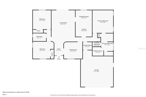 5340 N Lake Burkett Lane Winter Park FL 32792