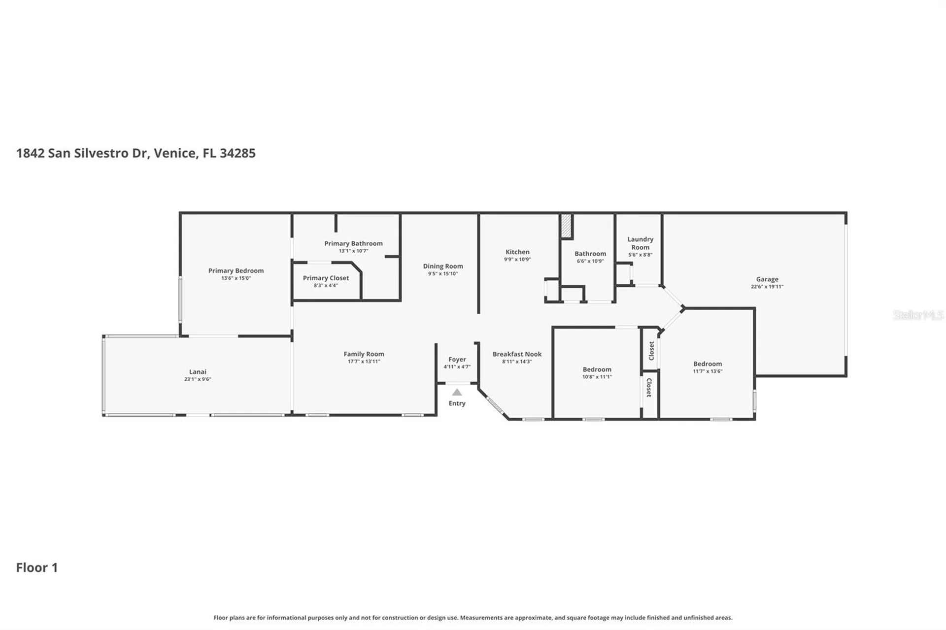 1842 San Silvestro Drive Venice FL 34285
