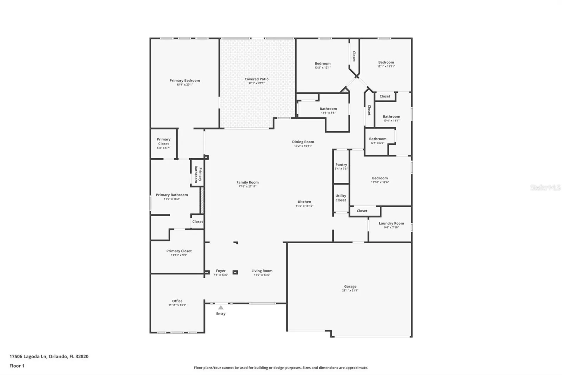 17506 Lagoda Lane Orlando FL 32820