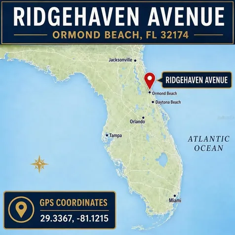 Ridgehaven Avenue Ormond Beach FL 32174