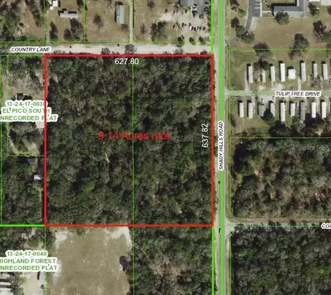 Shady Hills Road Spring Hill FL 34610