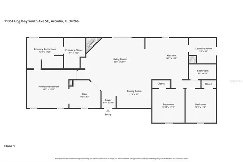 11354 SE South Hog Bay Avenue Arcadia FL 34266