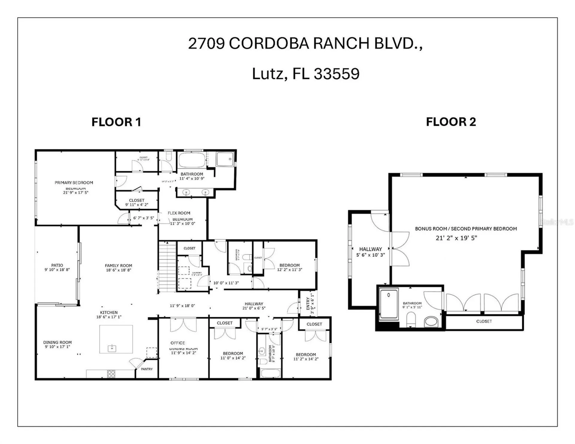 2709 Cordoba Ranch Boulevard Lutz FL 33559