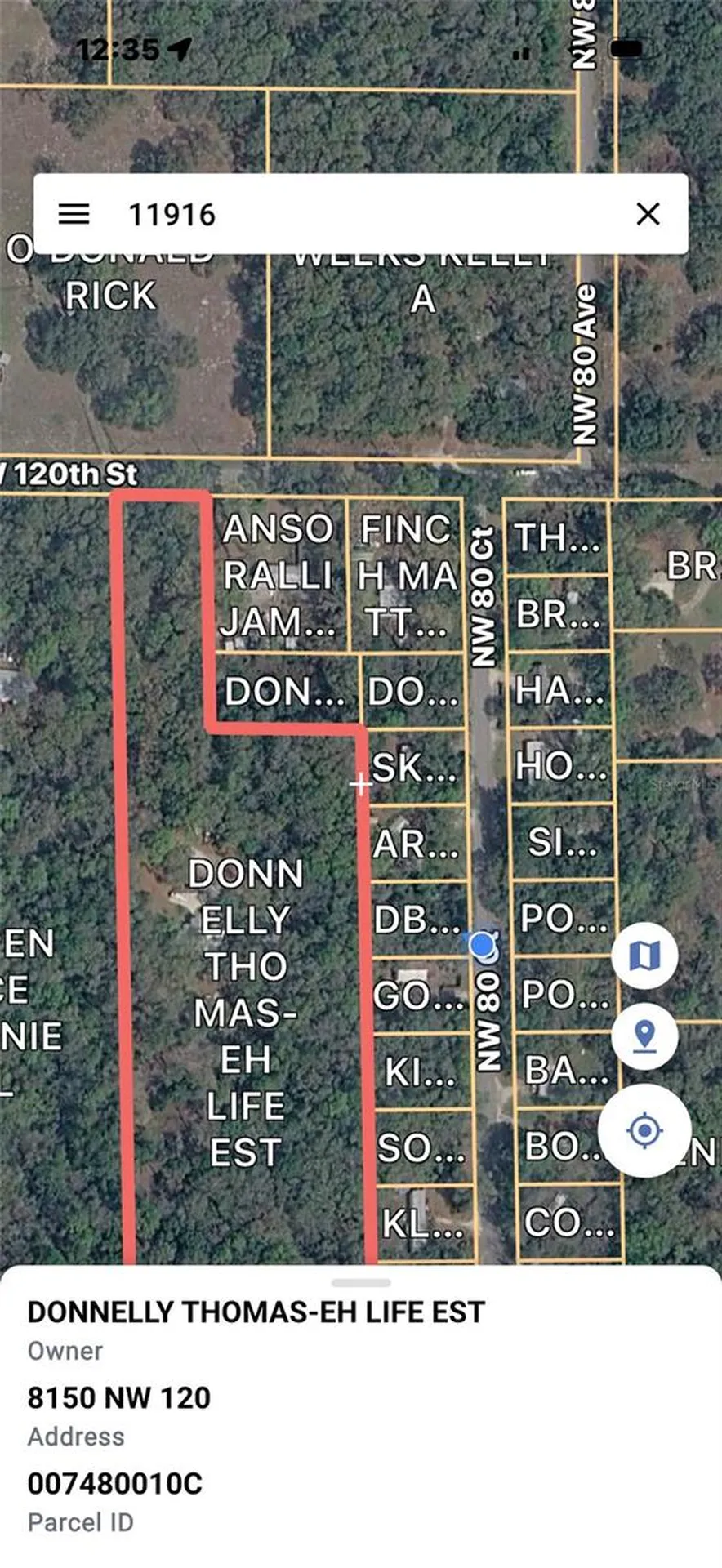 11916 NW 80th Court Chiefland FL 32626