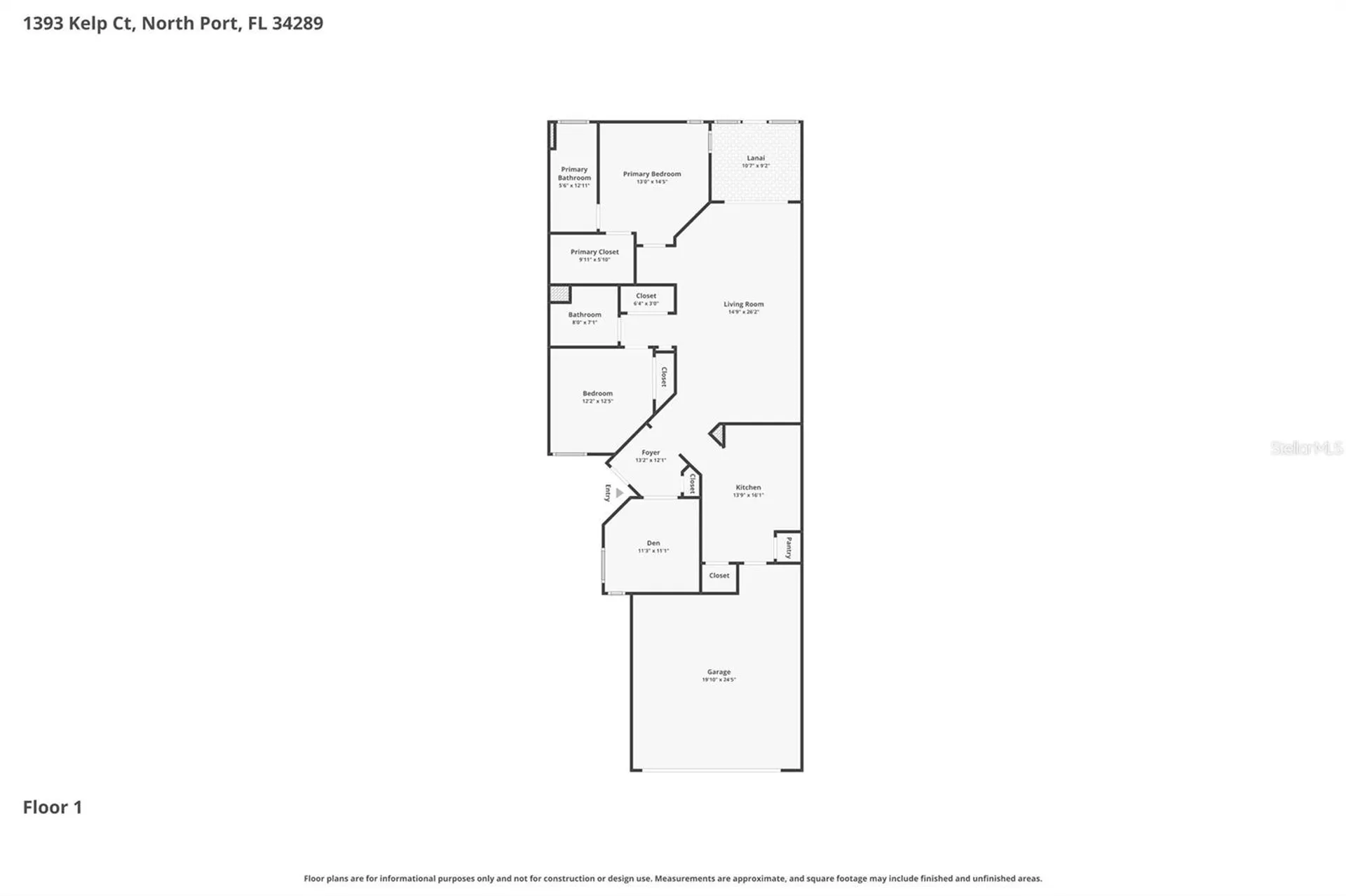 1393 Kelp Court North Port FL 34289