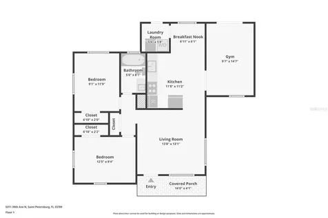 5311 39th Avenue N St Petersburg FL 33709