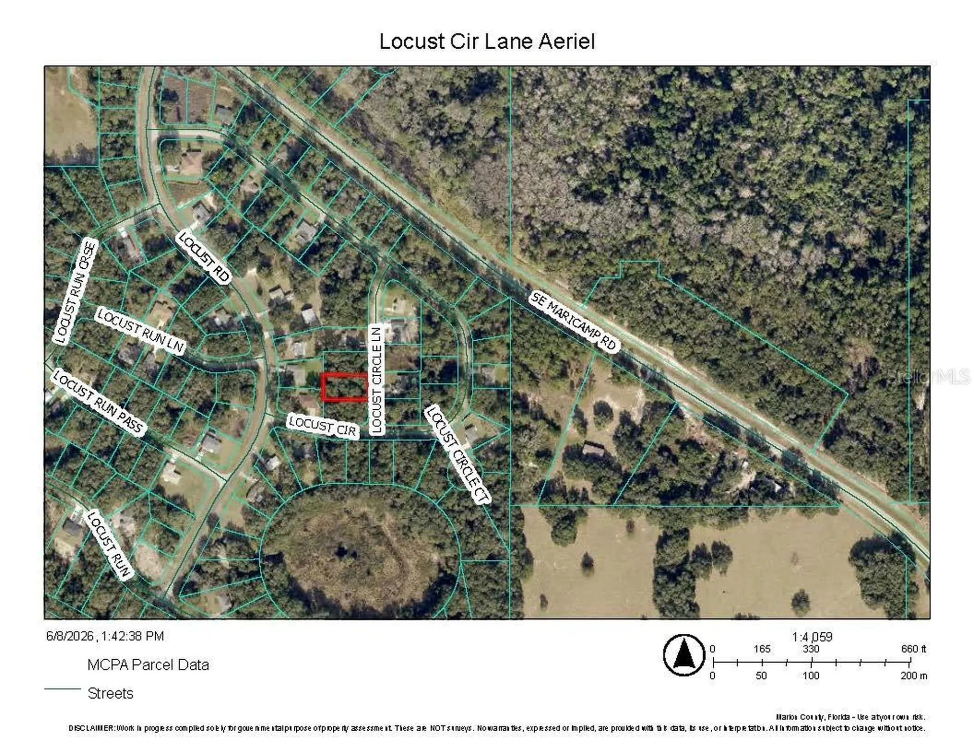 Locust Circle Lane Ocala FL 34472