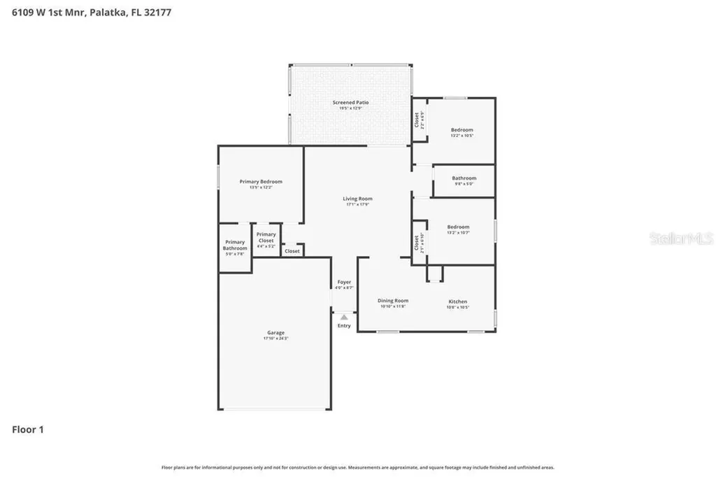 6109 W 1st Manor Palatka FL 32177