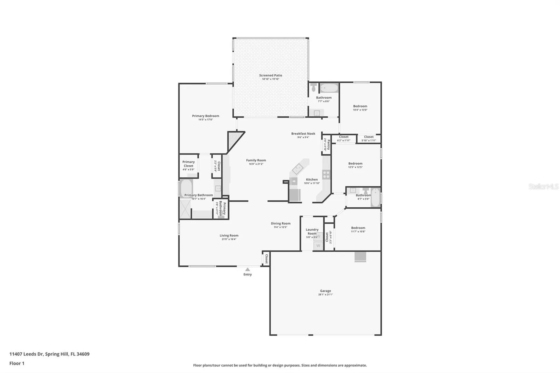 11407 Leeds Drive Spring Hill FL 34609