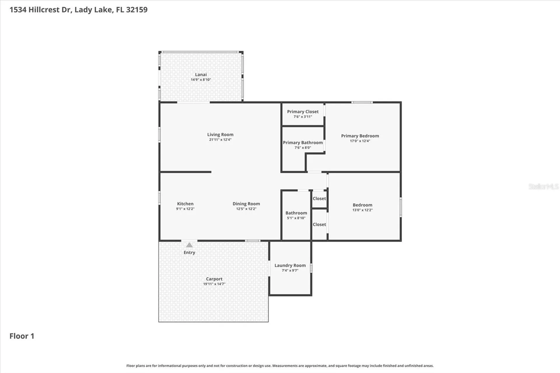 1534 Hillcrest Drive The Villages FL 32159
