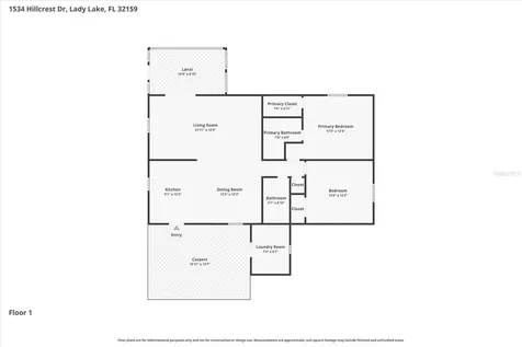 1534 Hillcrest Drive The Villages FL 32159