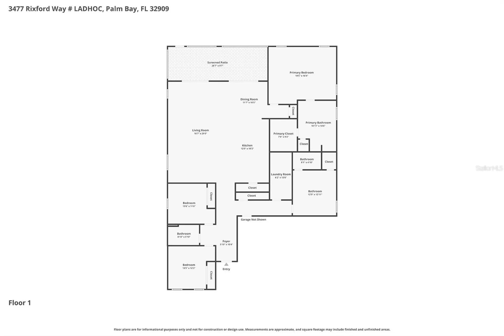 3477 Rixford Way SE Palm Bay FL 32909