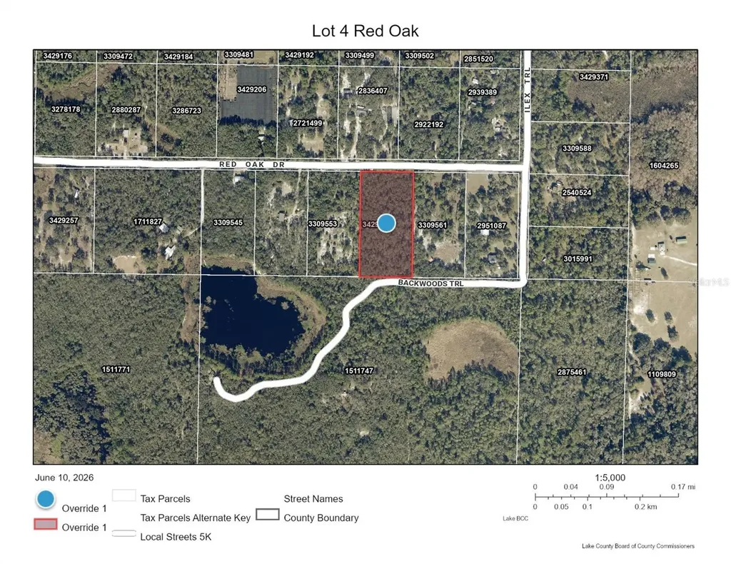 Lot 4 Red Oak Drive Eustis FL 32736