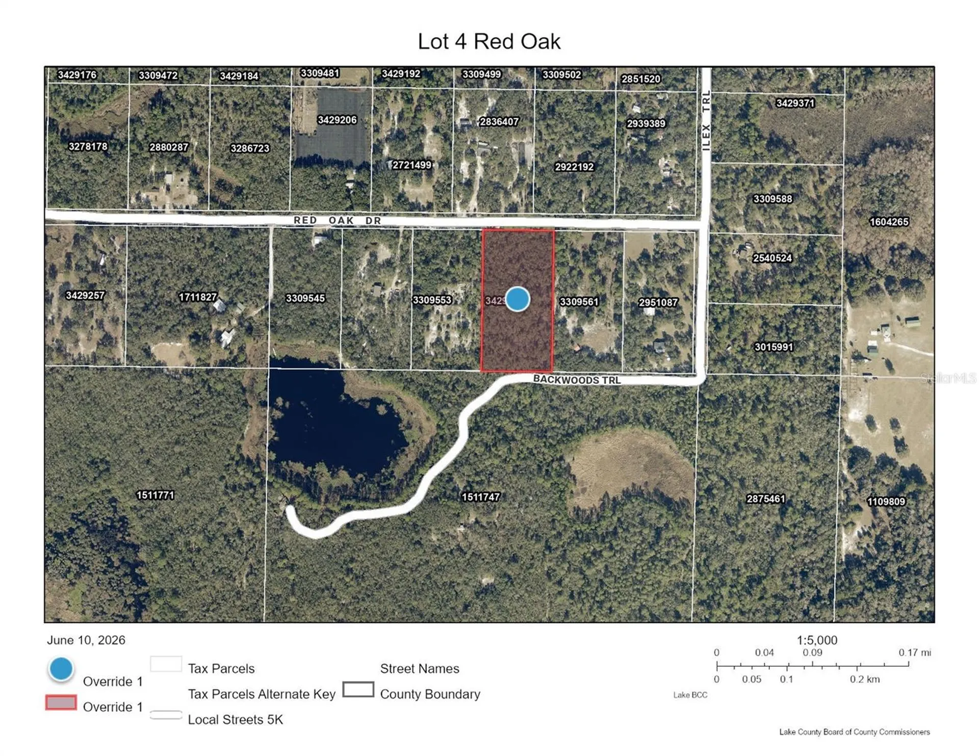 Lot 4 Red Oak Drive Eustis FL 32736