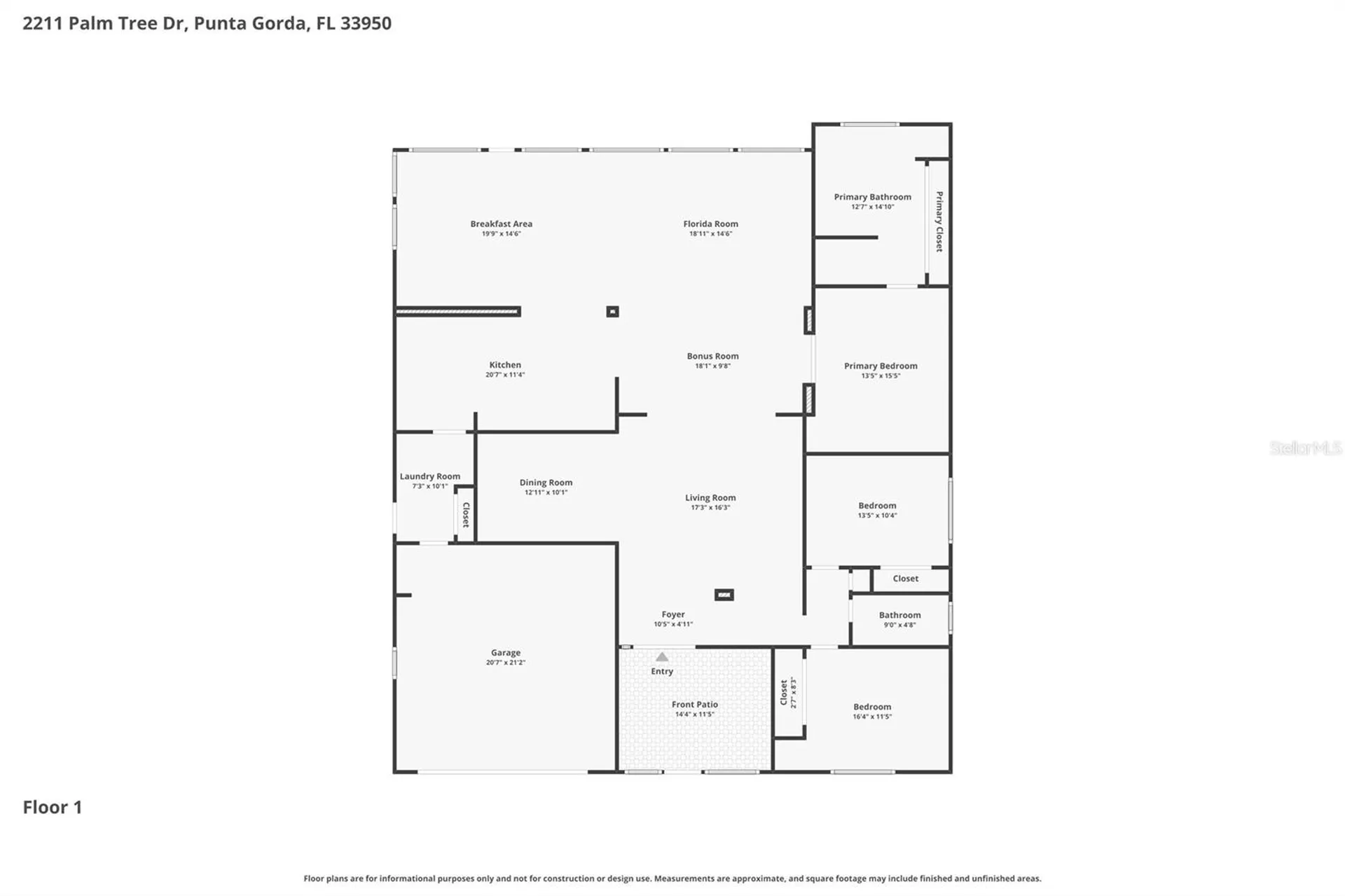 2211 Palm Tree Drive Punta Gorda FL 33950